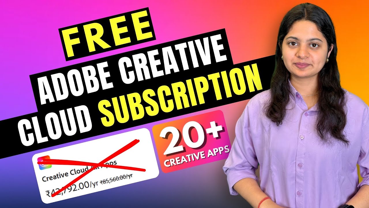 Adobe Creative Cloud Genuine at 80% Discount [Hindi]