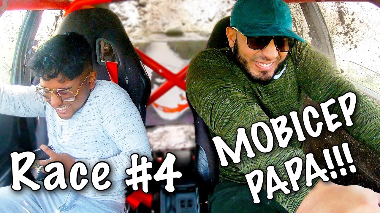 MOBICEP RIJD OP 3 WIELEN!! RACE #4 | FAST & FAMOUS