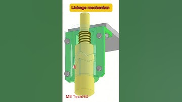 Linkage mechanism #design #machine #solidwork #cad