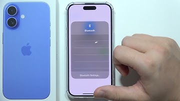 iPhone 16: How to Turn On/Off Bluetooth