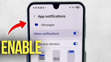 Samsung Galaxy A26 - Easy Guide to Enable Text Notifications on Your Lock Screen