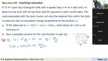M131 | 2023-04-06 | 4.5  Applied Optimization (Part B)