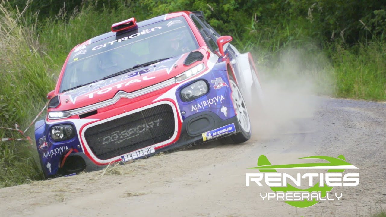 Ypres Rally 2018 Flatout Jump Cut Action & slowmotion