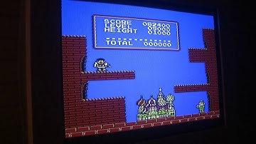 TETRIS NES PAL, 3 tetris on 19-1