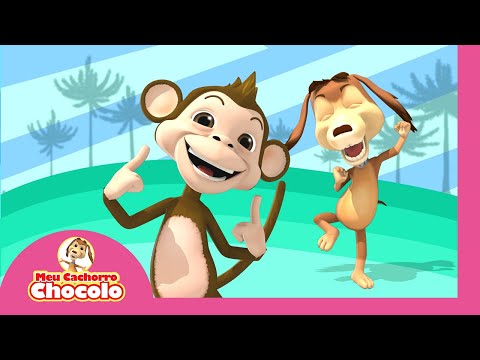 🙉 VAI MACAQUINHO 🐒 | MEU CACHORRO CHOCOLO 🐶 | MÚSICAS INFANTIS PARA BRINCAR | CANÇÕES PARA CRIANÇAS