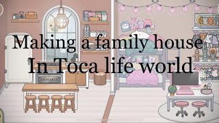 Making a family house🏡in Toca life world✨ screenshot 5