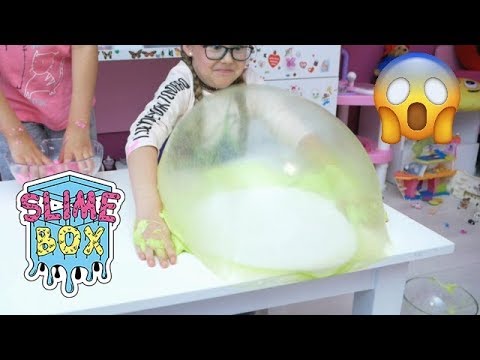 SLIME Z PIASKIEM KINETYCZNYM + DWA NEON SLIME Z KOLEŻANKĄ - SLIMEBOX