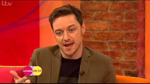 James McAvoy on ITV Lorraine (September 20th 2013)