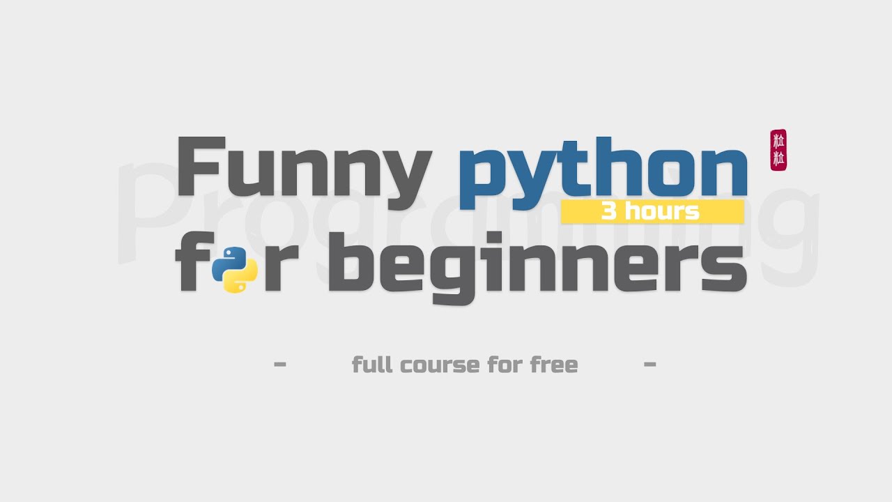 Funny Python Free For Beginners Full Course｜ 32（Test 1）