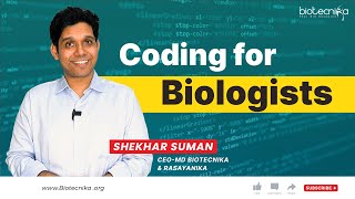 New Launch : Coding for Biologists By Biotecnika