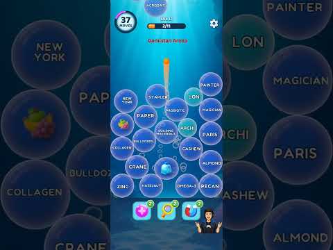 Bubble Word Jam Level 17 preview