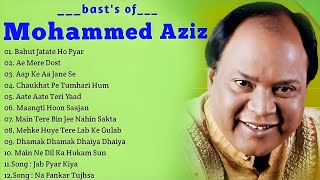 Mohammed Aziz~Bollywood Romantic Hits | Audio Jukebox | Hindi Love Songs~MUSICAL WORLD