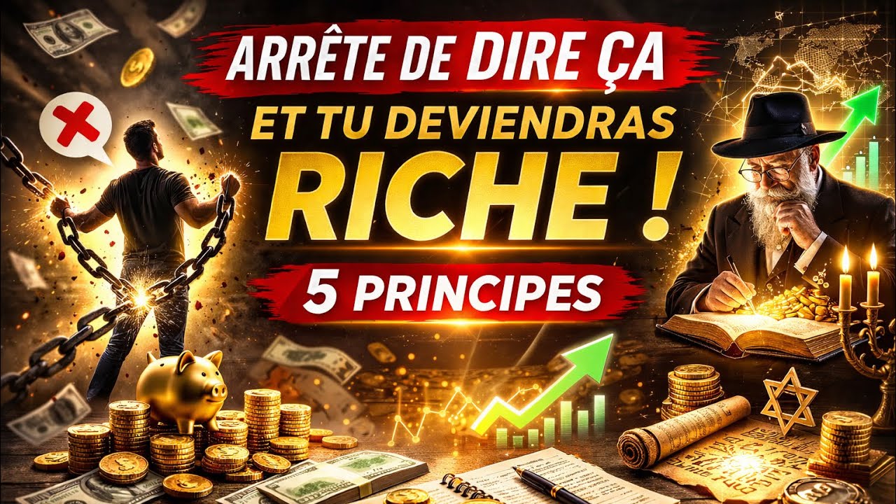 Arrête Ces 5 Phrases IMMÉDIATEMENT (Elles Sabotent Ta Richesse) – Secrets Juifs Révélés