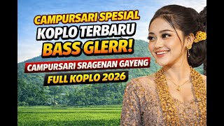 Cdanursari Spesial Koplo Terbaru Bass Glerr  Cdanursari Sragenan Gayeng  Koplo 2026