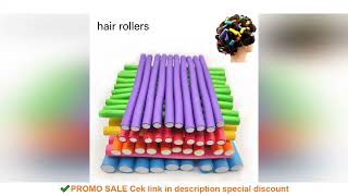 10pcs Flexible Hair Curling Rod Hair Curler Makers Soft Foam Bendy Twist Curls Flexi Rollers Styling screenshot 3