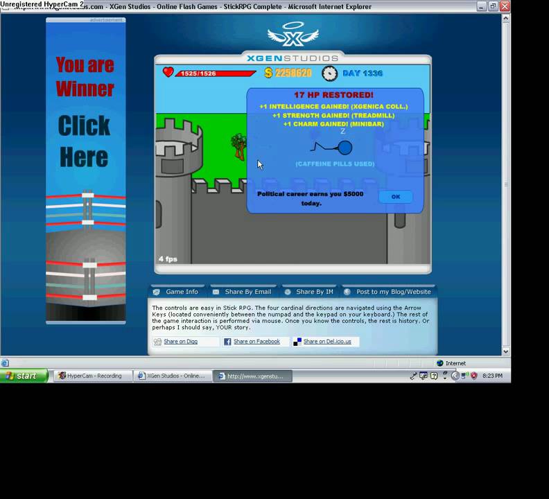 my stick rpg profile