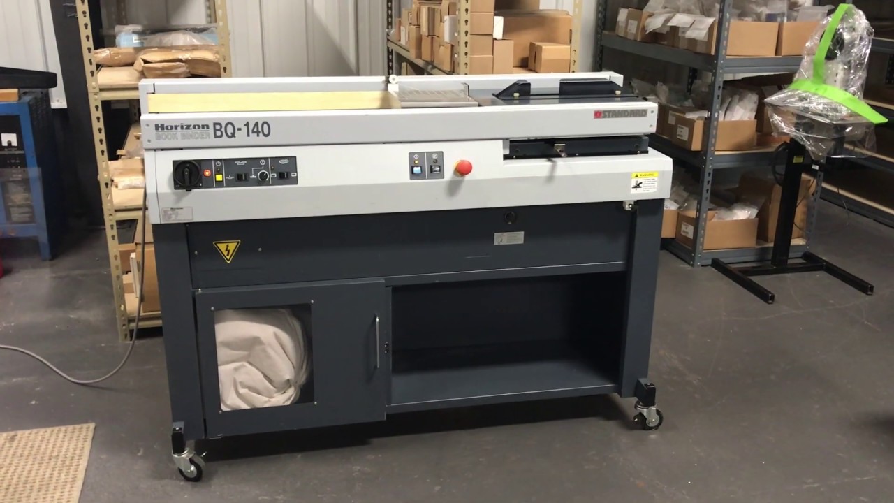 Refurbished Standard Horizon BQ140 Perfect Binder SN 452002 YouTube