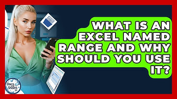 What Is An Excel Named Range And Why Should You Use It? - Docs and Sheets Pro