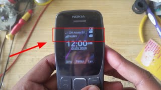 Nokia Sim Access error | Nokia phone sim Rejected | Nokia 110 Phone Sim card Registration failed