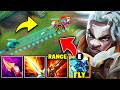 EKKO BUT I CAN DASH ACROSS THE WHOLE LANE! (RAPIDFIRE EKKO = EXTENDED E RANGE)