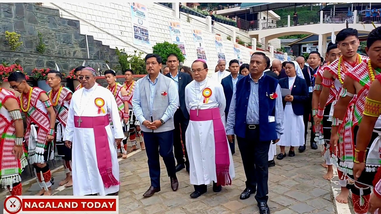 Conrad K. Sangma Inaugurates 5th Regional Youth Convention in Kohima.
