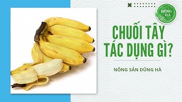 Chuối Tây, món quà thiên nhiên tươi ngon #xuhuong #healthy #review