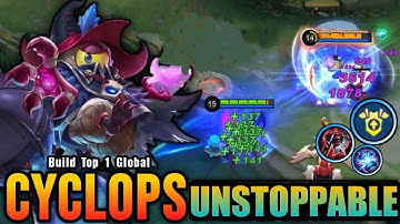 37 Vs 14 KILLS ! CYCLOPS BEST BUILD 2025 | BUILD TOP GLOBAL CYCLOPS GAMEPLAY | MOBILE LEGENDS ! MLBB