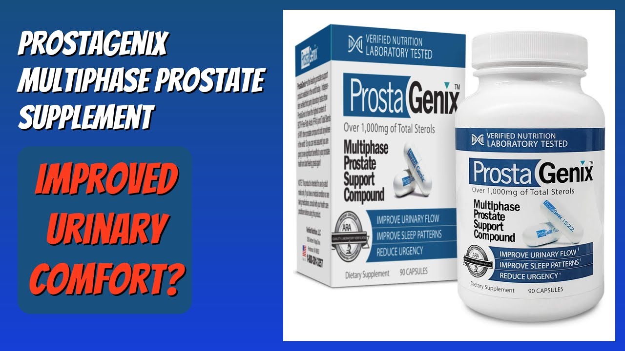 REVIEW (2026): ProstaGenix Multiphase Prostate Supplement. Features