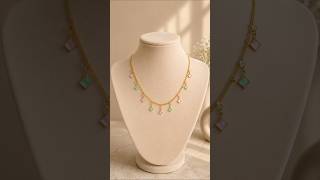 Latest 1 Gram Gold Necklace ✨ Premium Trending Chain Design 💚💖 Jewellery Collection 2026