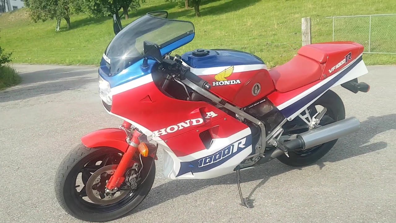 Honda VF1000R 1984 SC16 - YouTube