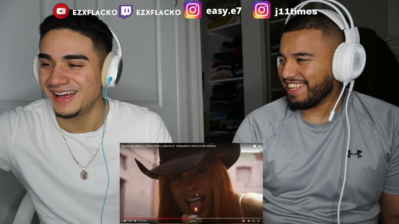POCAH, MC MIRELLA, TAINÁ COSTA, LARA SILVA - PASSANDO O RODO (CLIPE OFICIAL) | REACTION 🔥🔥😍