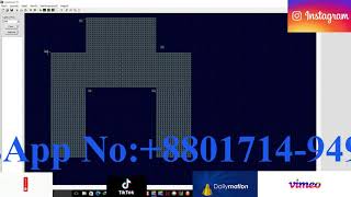 how can make 16x32 5 Part 3D pixel gate layoute