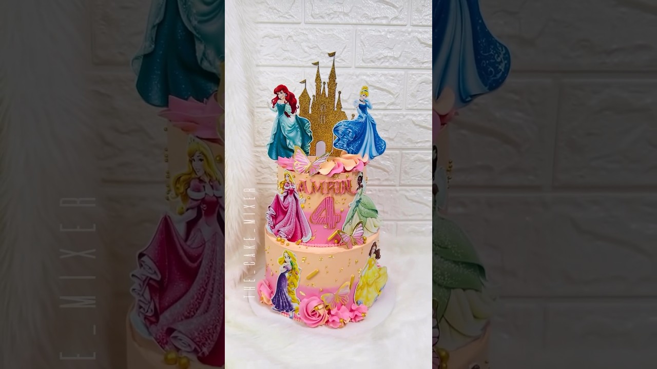 Princess 👸🏼 Two tier cake           
