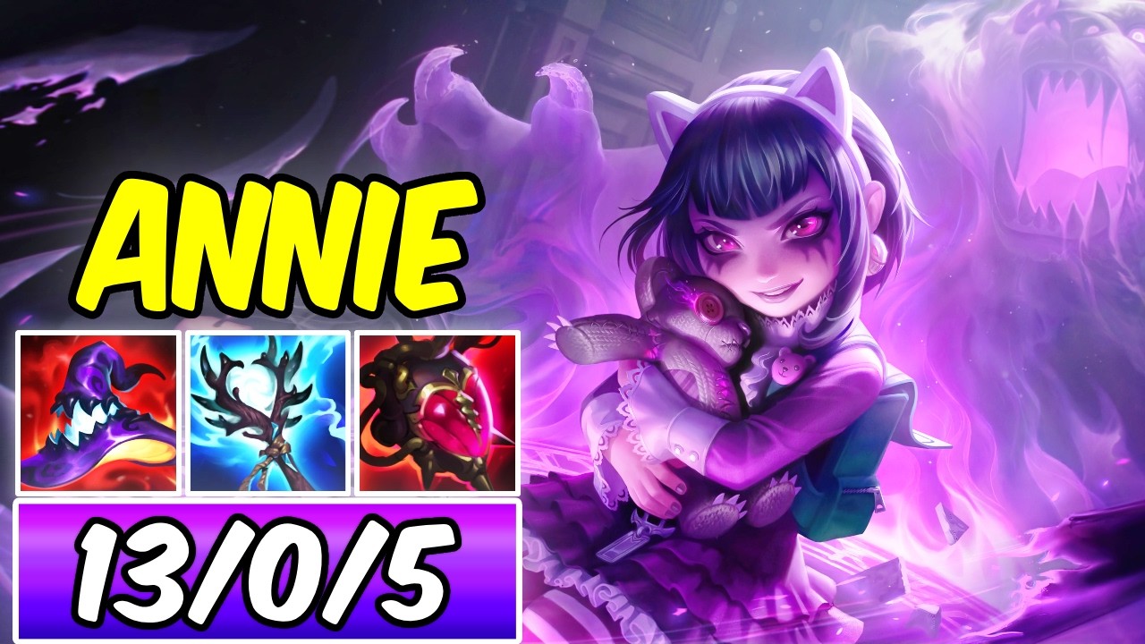 BUFFED ANNIE MID IS BROKEN - 850 AP ONE-SHOT | Best Build & Runes | League of Legends