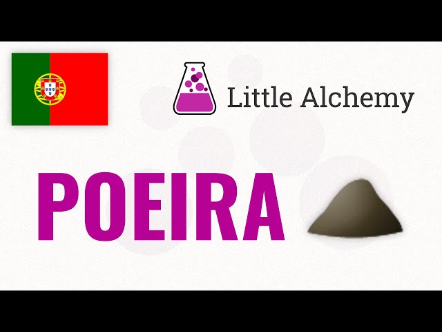 poeira - Little Alchemy Solução