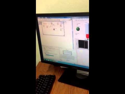 LabView - Thermometer with Conversion
