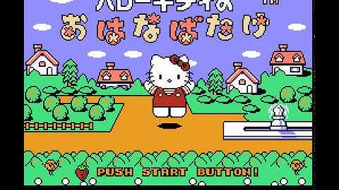 NES Longplay [916] Hello Kitty no Hanabatake