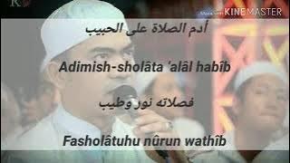 Adimis Sholata 'Alal Habib - Gus Wahid (Lirik)