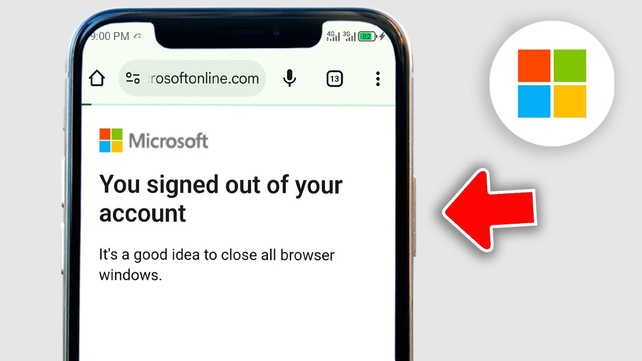 How to Sign Out of Microsoft Account on Mobile - YouTube