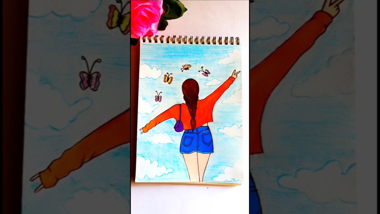 FEEL THE FREEDOM 💙OPEN YOUR WINGS 🦋