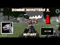 Zombie Monsters 8 Mutant Nivel 13 17 Kill 100 Zombies Zombie Evil Kill 8