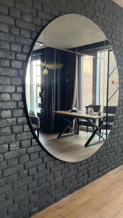 Зеркало от Custom Mebel / Москва. 2-а метра в диаметре, тонировка ...