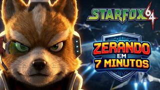 Zerando Star Fox 64 em 7 Minutos!