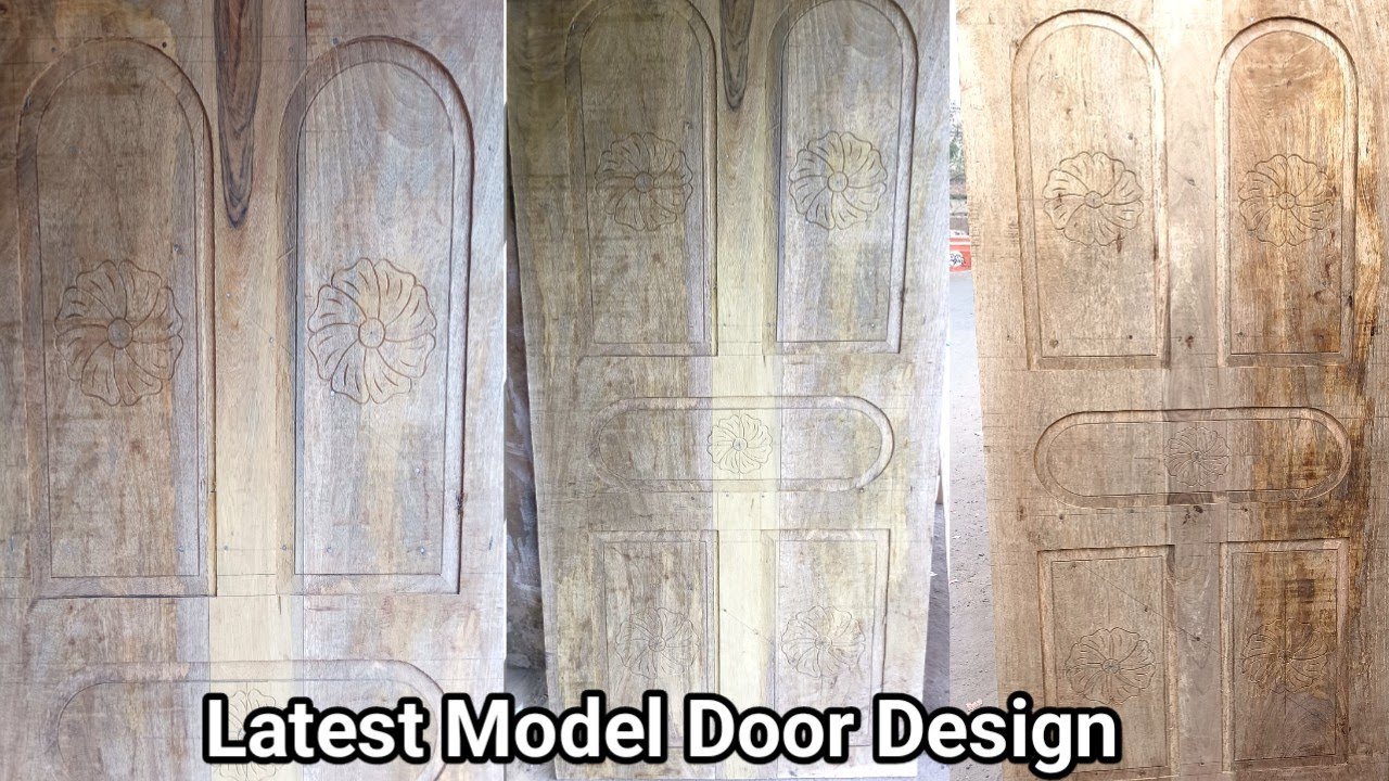 Shoft Wood Door Design By Carpenter l Handwork Woodworking Door Making Tutorial