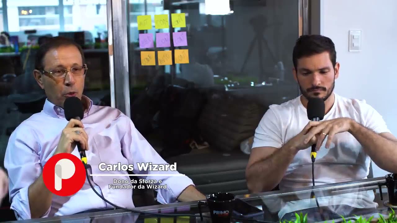Corte da entrevista do PRIMO RICO com o CARLOS WIZARD.