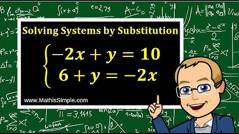 Solving Systems by Substitution Method (Part 1) | Expressions & Equations | Grade 8