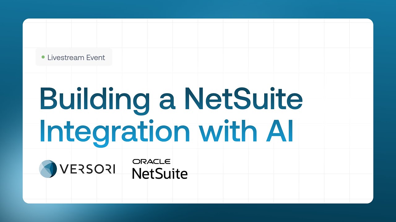 ERP Demo Month: Building A NetSuite Integration With AI