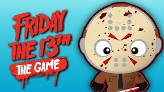 FLYING ABOVE THE MAP! (GLITCH) | Friday The 13th: The Game (ft. H2O Delirious, Gorilla & Dracula)