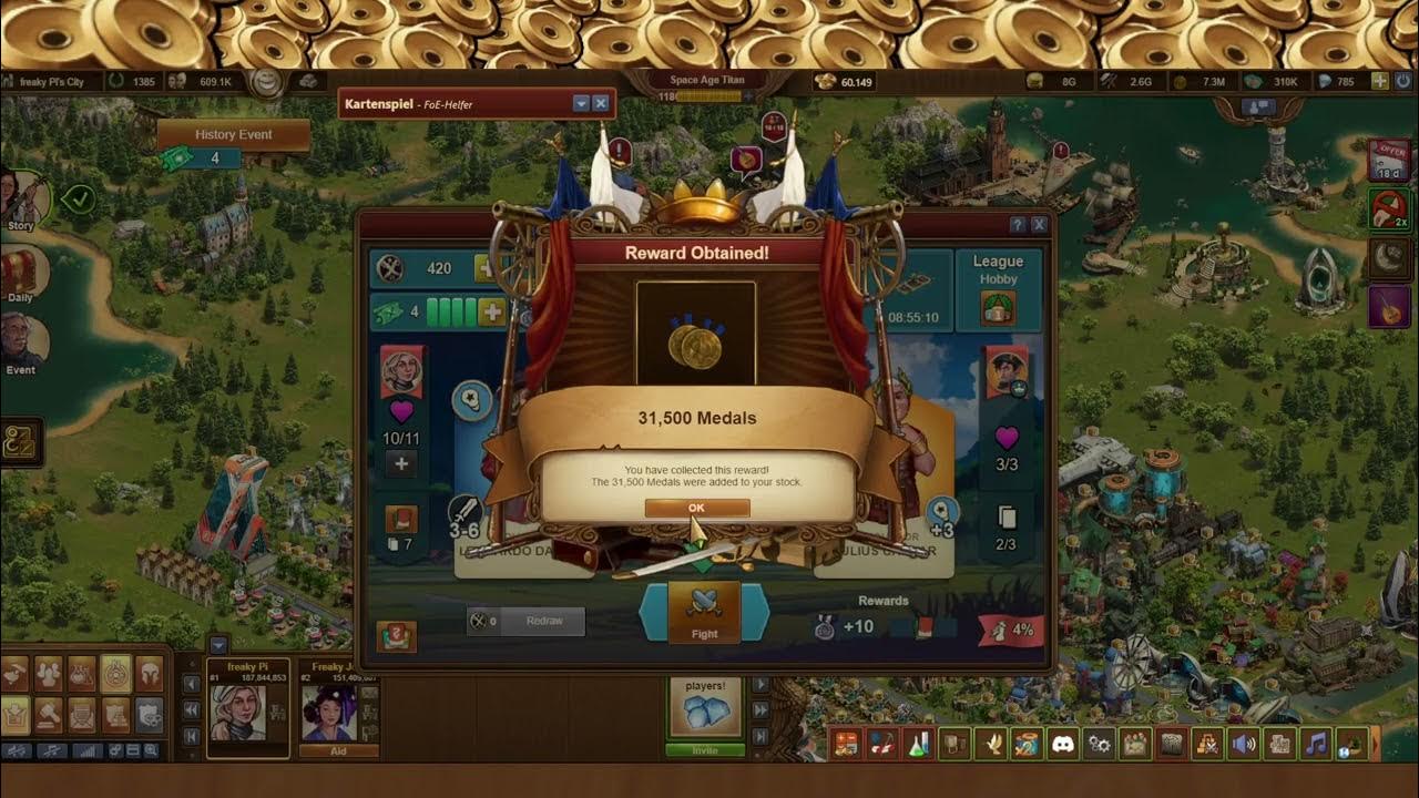 FoE Beta History Event YouTube