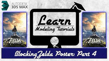 Zelda: Blocking Part 4 #Zelda #3dsmax #Modeling #tutorial